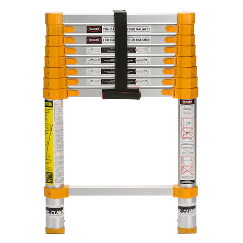 Xtend+Climb Extension Ladder, 8.5'H x 18''W x 3.75''D, Aluminum, Type 1 250 lb.