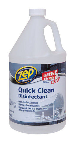 Zep Quick Clean Disinfectant, 1 Gallon, Fresh Scent