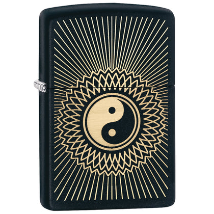 Zippo ''Yin & Yang 2'' Lighter, Black