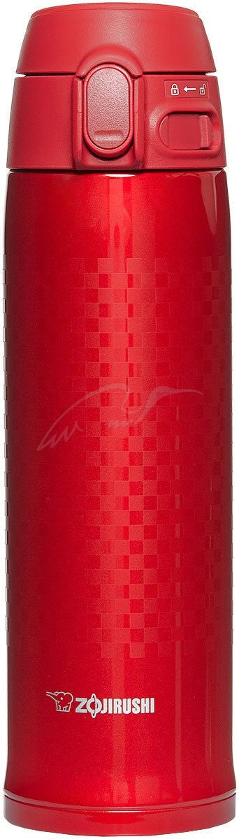 Zojirushi Vacuum Mug, 480 ml, Hot/Cold, Stainless, Red
